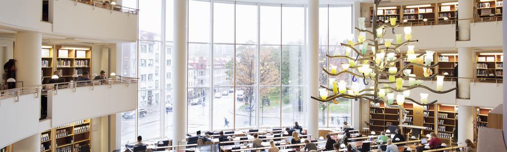 Ekonomiska biblioteket på Handelshögskolan